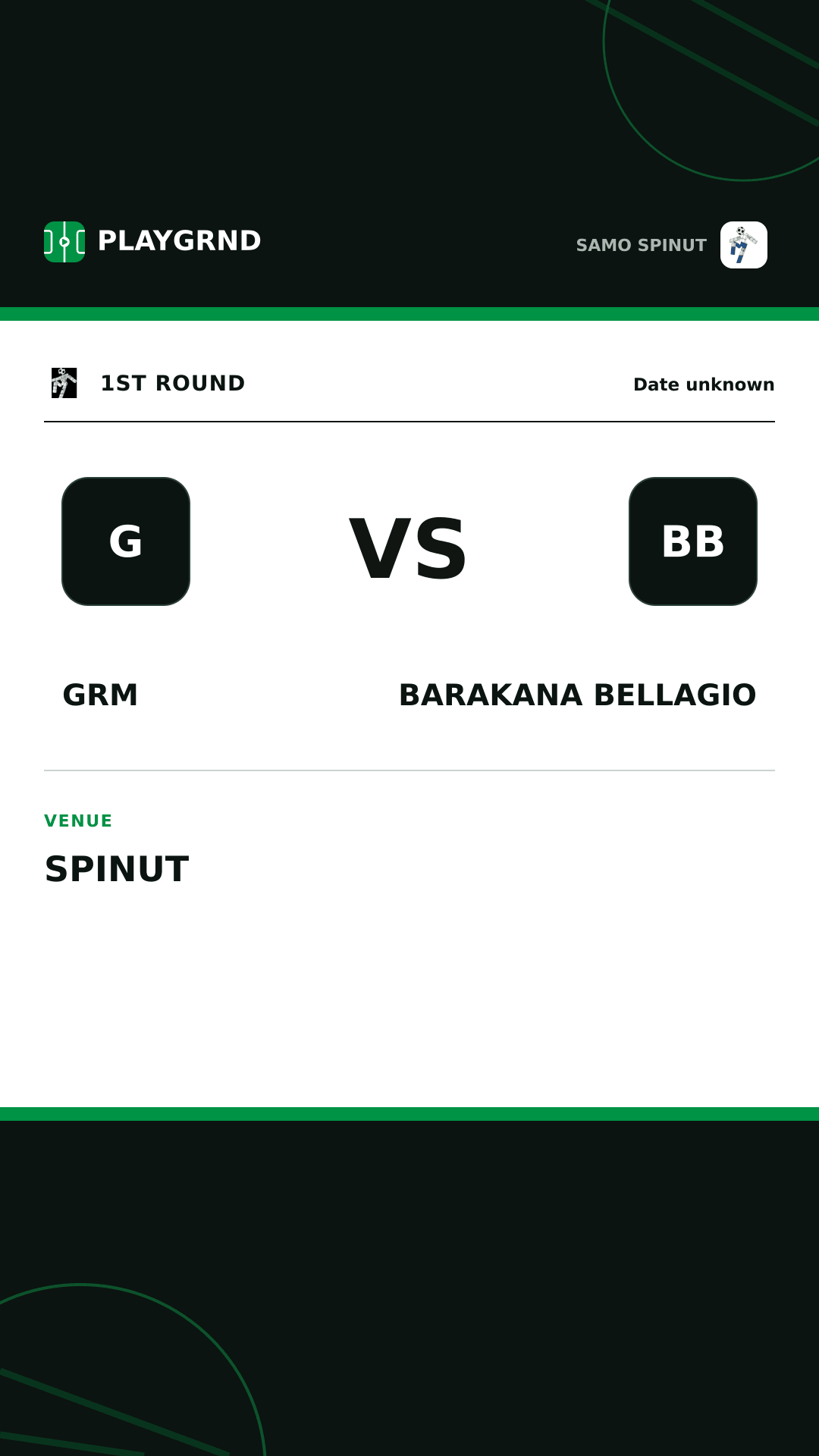 Instagram artwork: Grm vs Barakana Bellagio