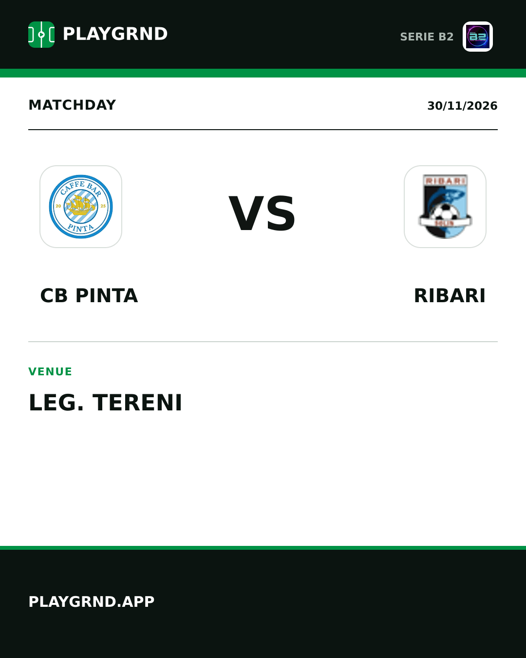 Instagram artwork: CB Pinta vs Ribari