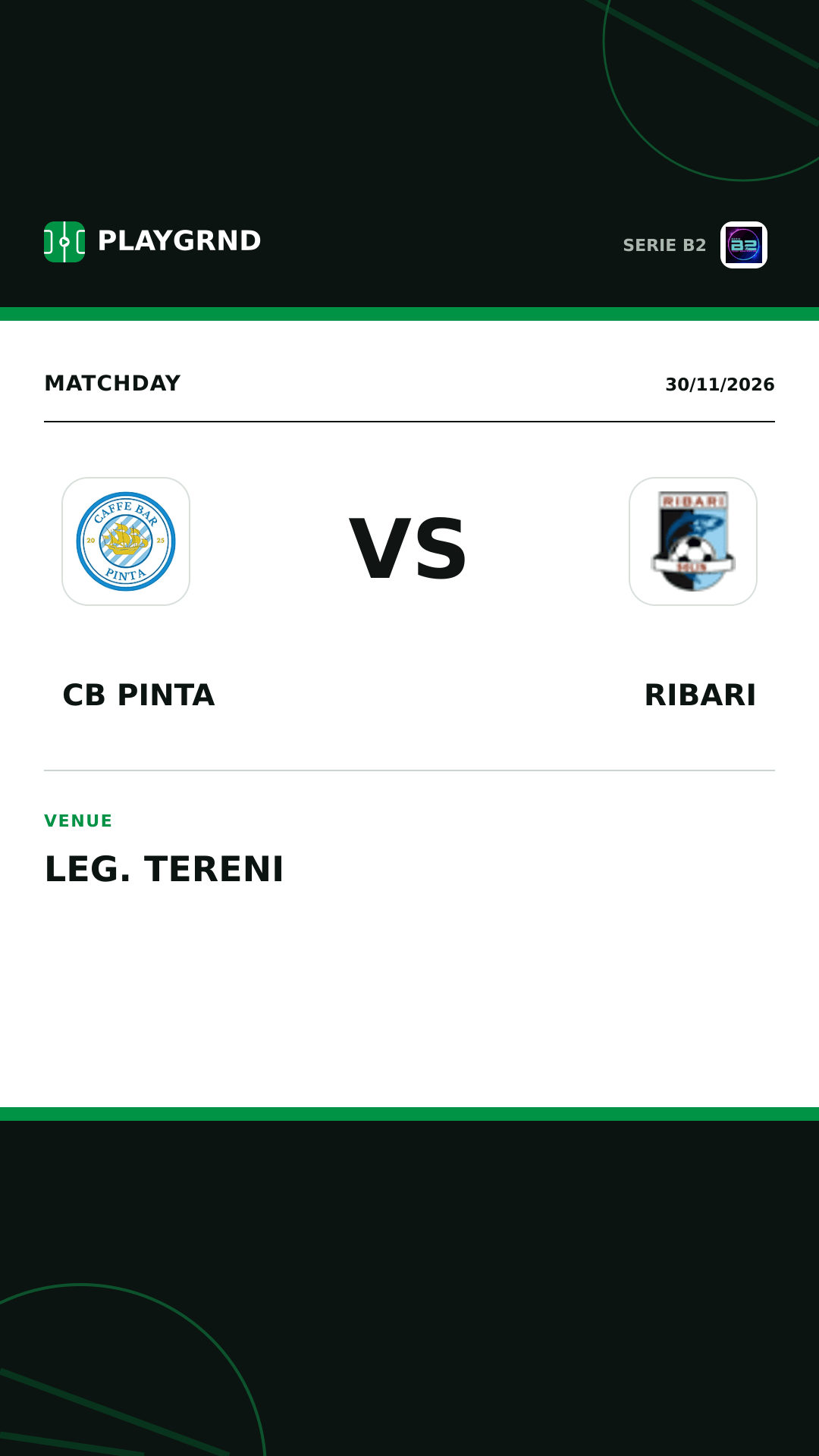 Instagram artwork: CB Pinta vs Ribari
