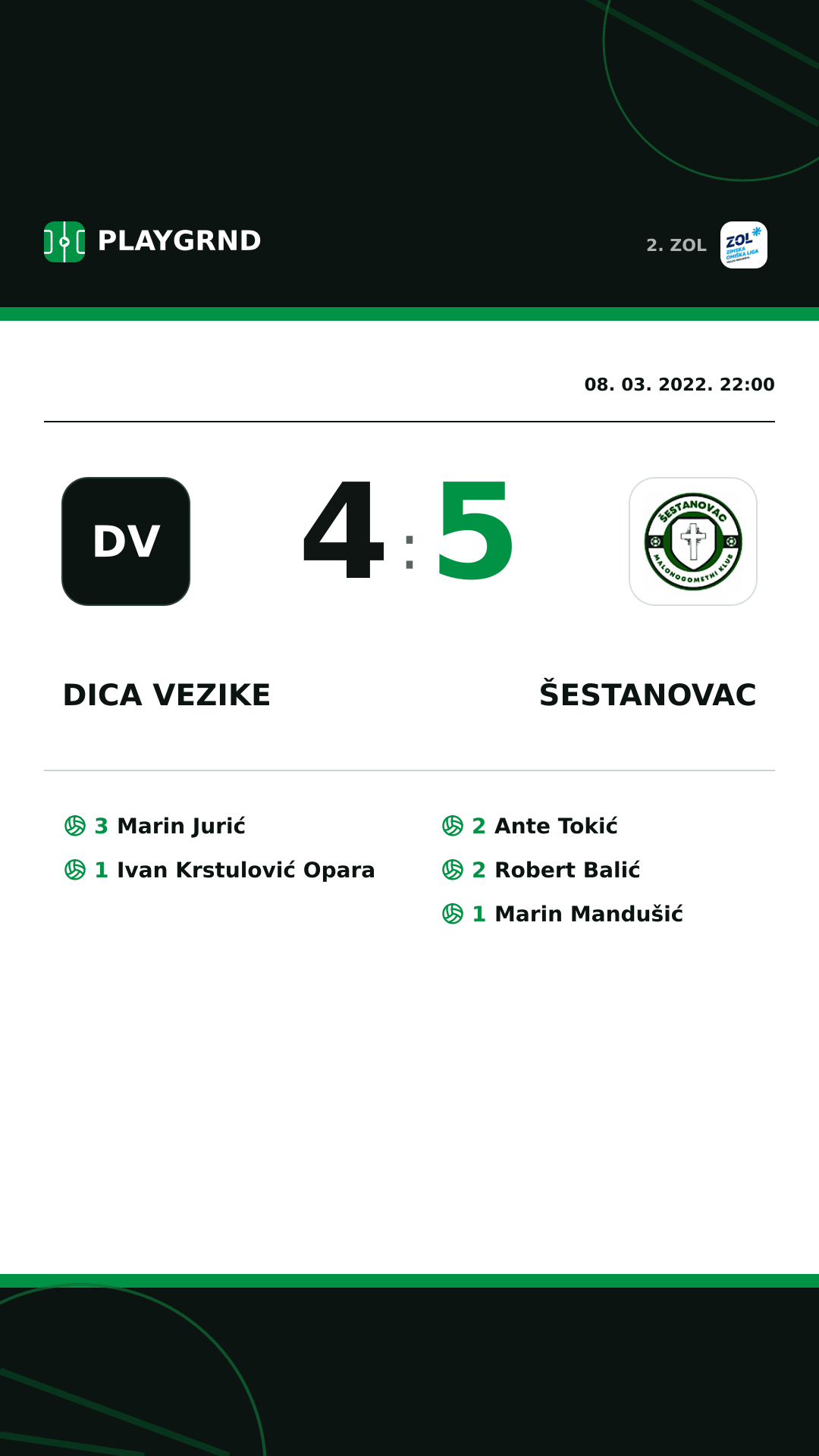 Instagram slika: Dica Vezike 4:5 Šestanovac