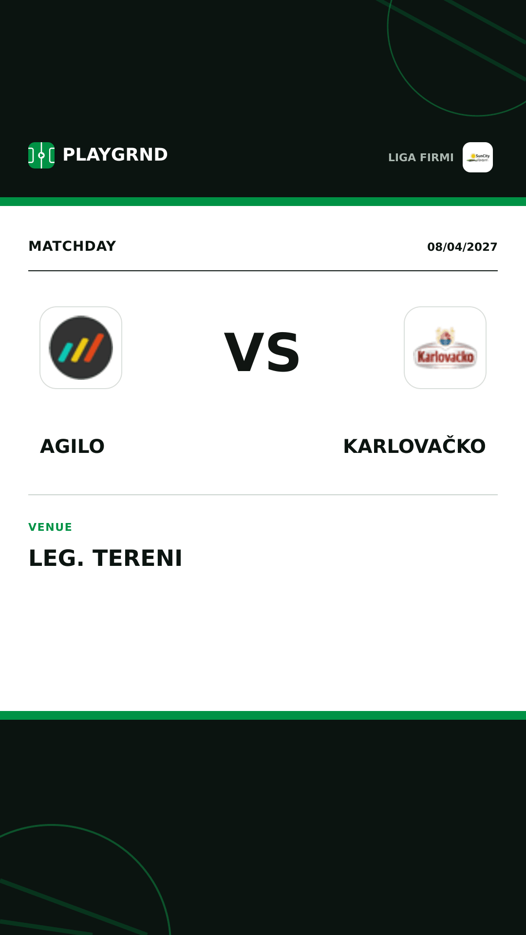 Instagram artwork: Agilo vs Karlovačko