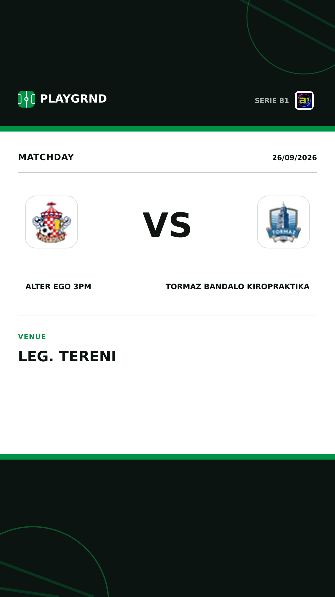 Instagram artwork: Alter Ego 3PM vs Tormaz Bandalo Kiropraktika