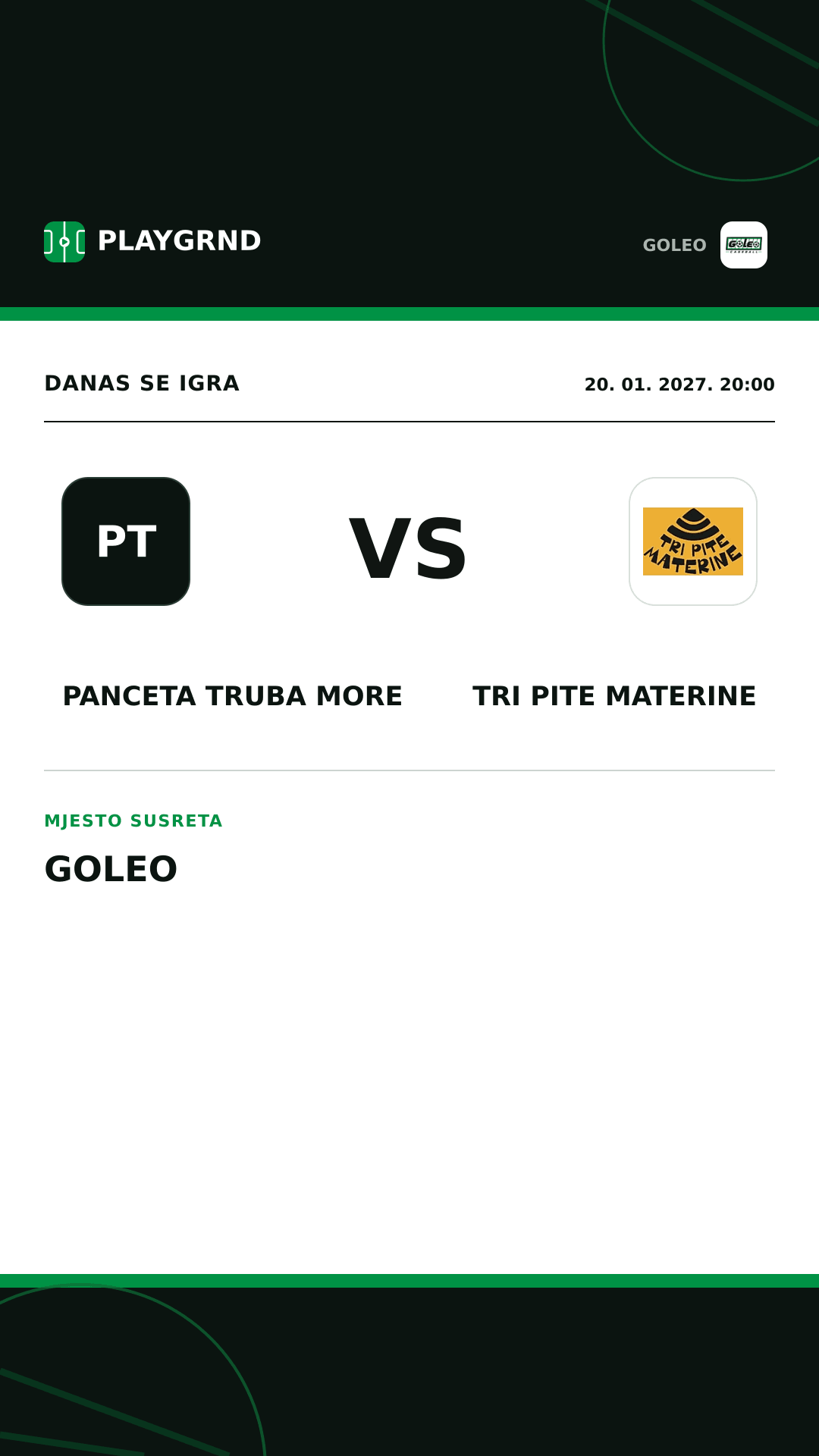 Instagram slika: Panceta truba more vs Tri Pite Materine