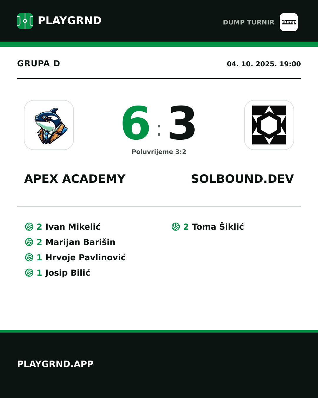 Instagram slika: Apex Academy 6:3 Solbound.dev