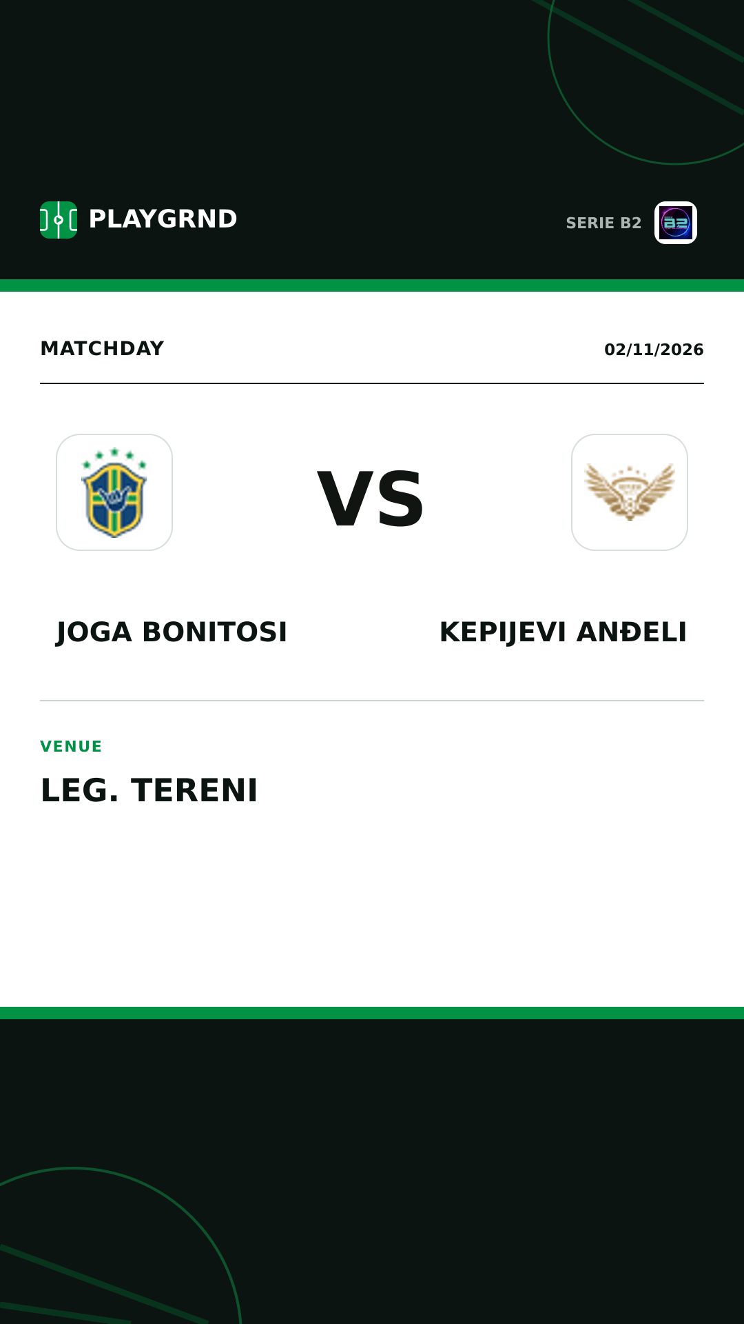 Instagram artwork: Joga Bonitosi vs Kepijevi Anđeli