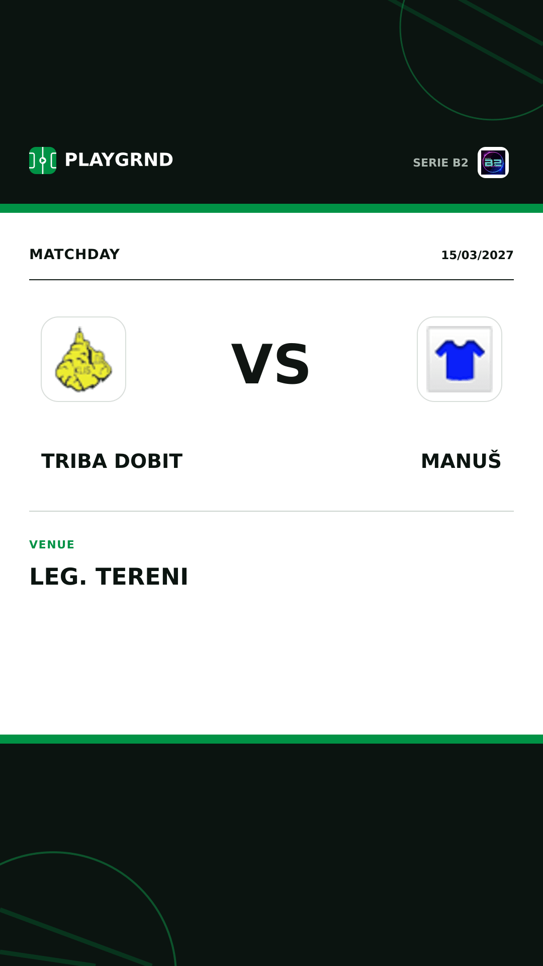 Instagram artwork: Triba Dobit vs Manuš