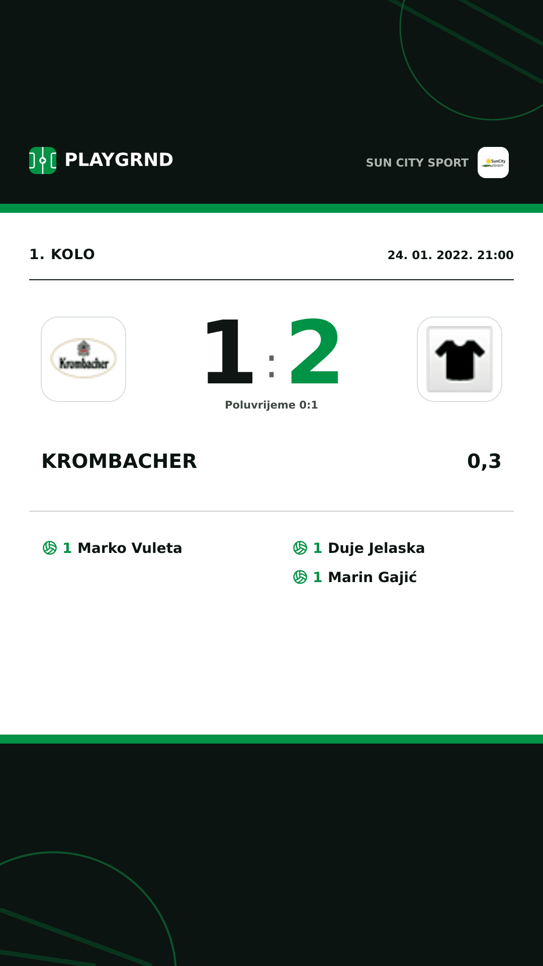Instagram slika: Krombacher 1:2 0,3