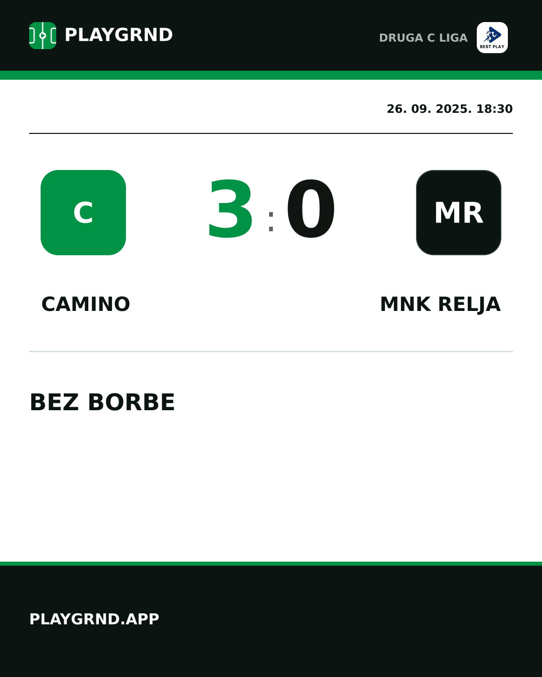 Instagram slika: Camino 3:0 MNK Relja