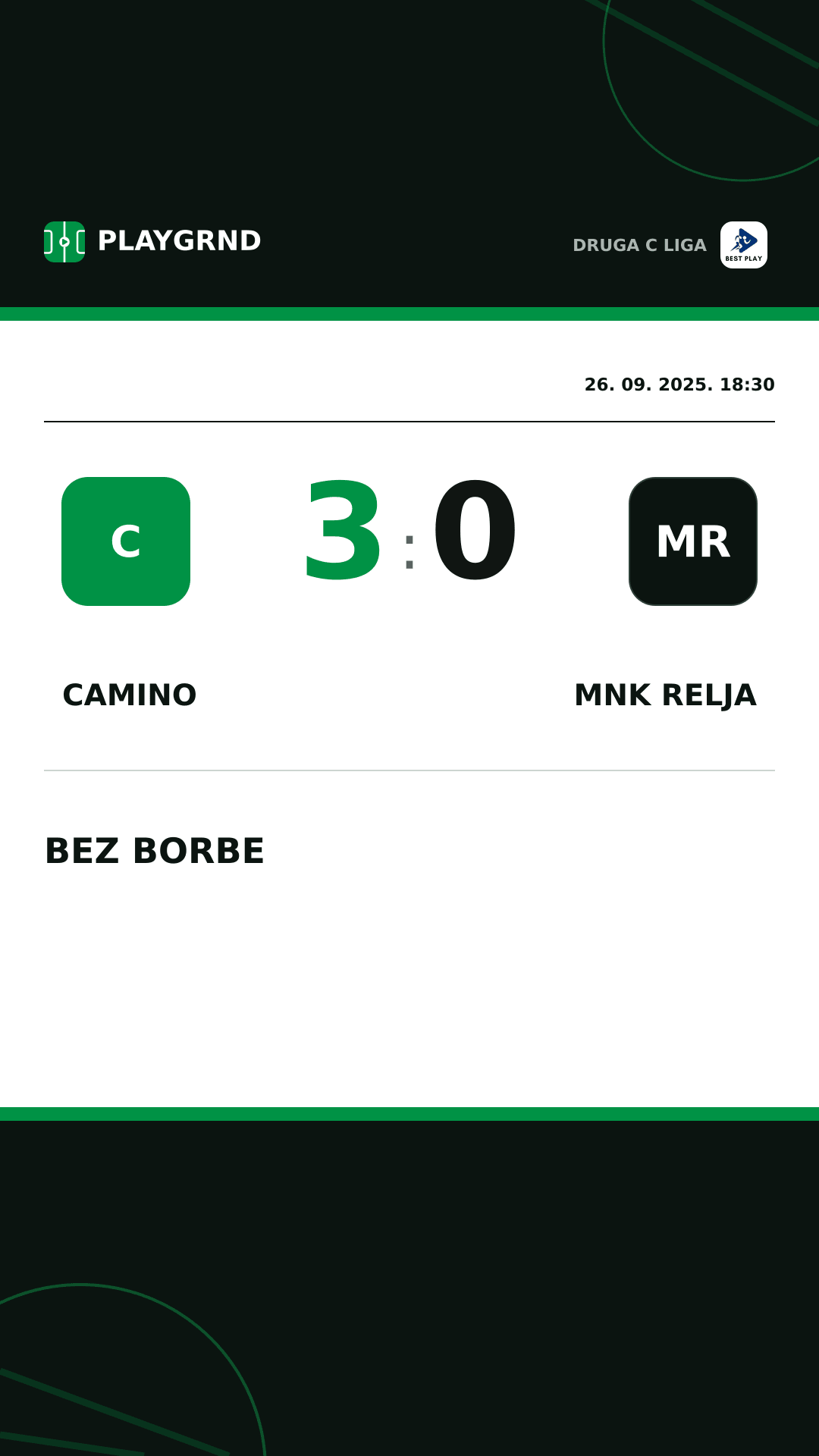 Instagram slika: Camino 3:0 MNK Relja