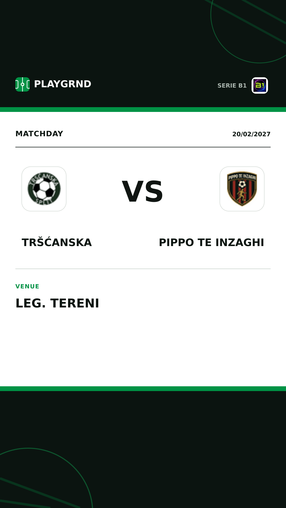 Instagram artwork: Tršćanska vs Pippo TE Inzaghi