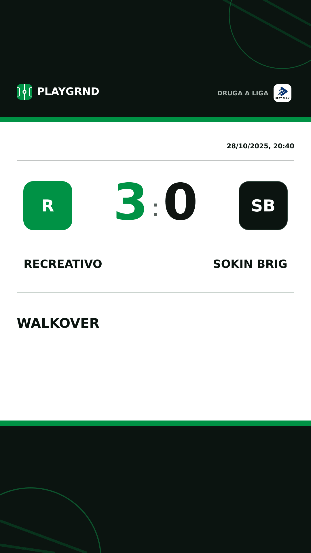Instagram artwork: Recreativo 3:0 Sokin Brig
