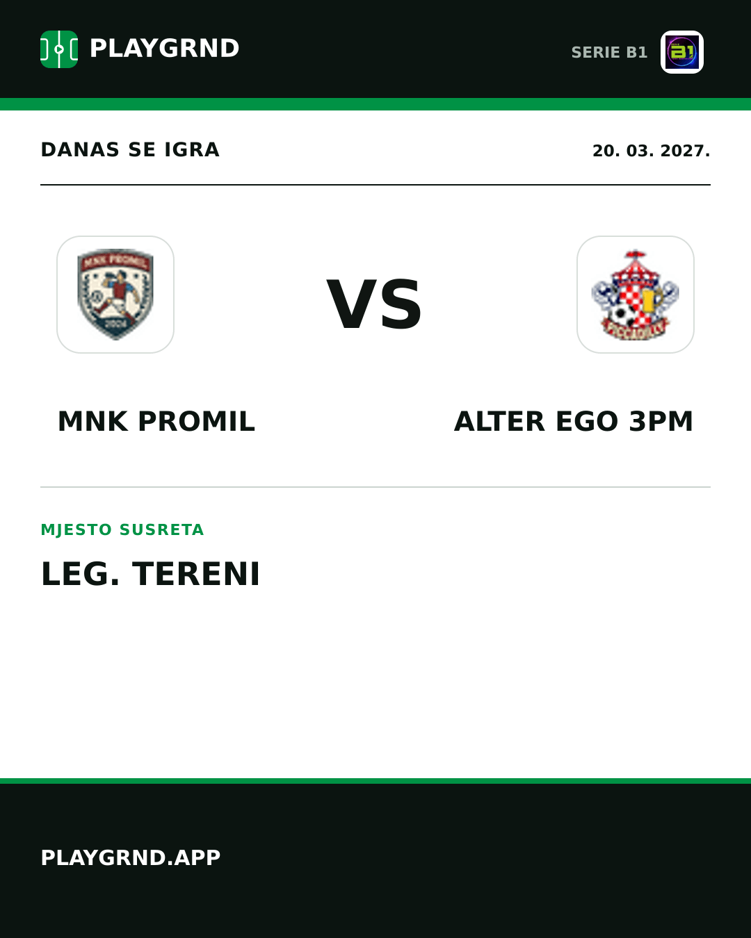 Instagram slika: Mnk Promil vs Alter Ego 3PM