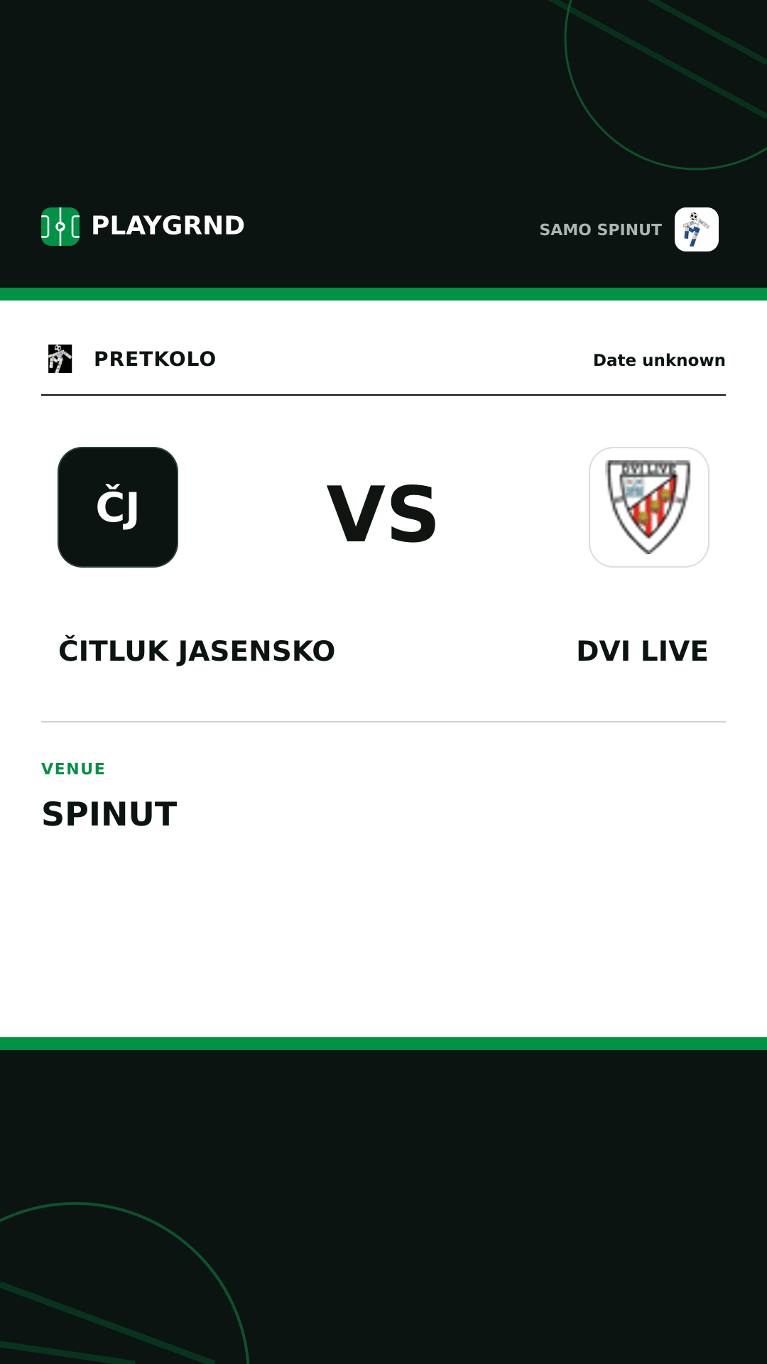 Instagram artwork: Čitluk Jasensko vs Dvi Live