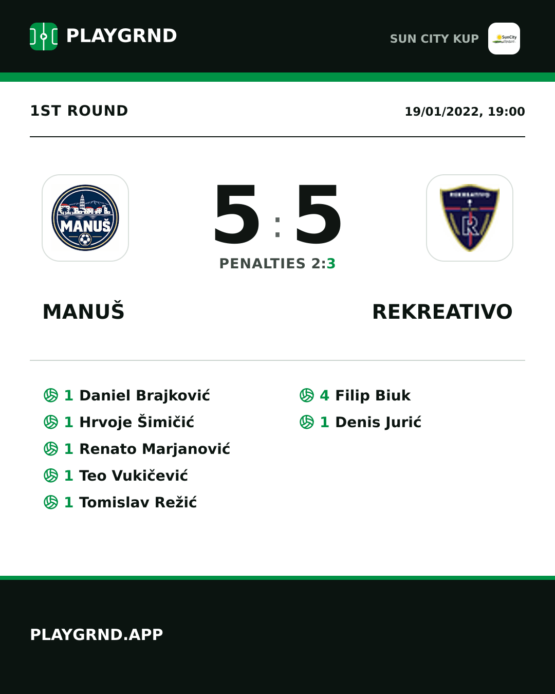 Instagram artwork: Manuš 5:5 Rekreativo
