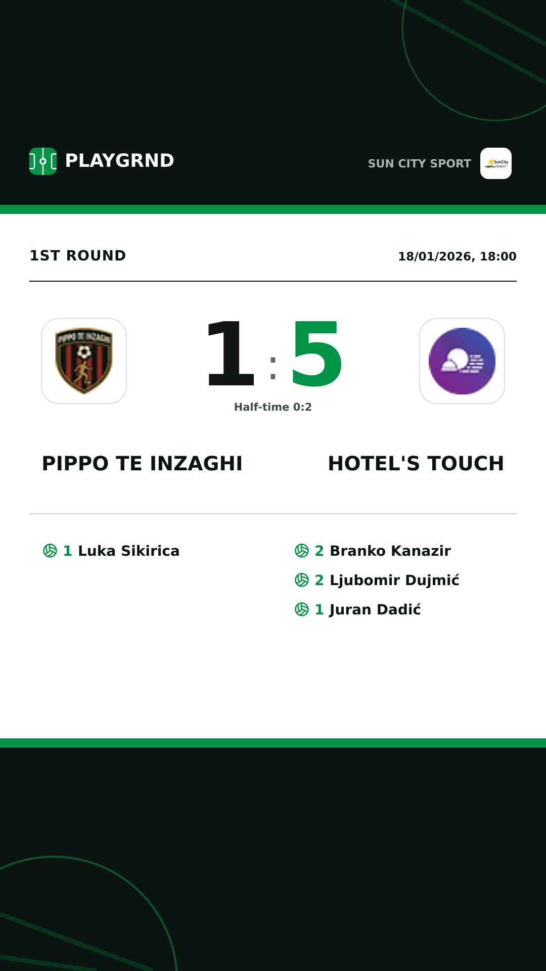 Instagram artwork: Pippo TE Inzaghi 1:5 Hotel's Touch