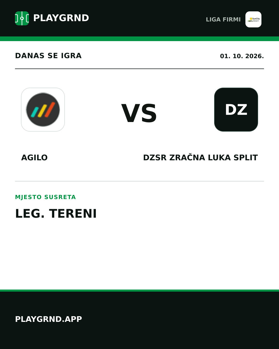 Instagram slika: Agilo vs DZSR Zračna Luka Split