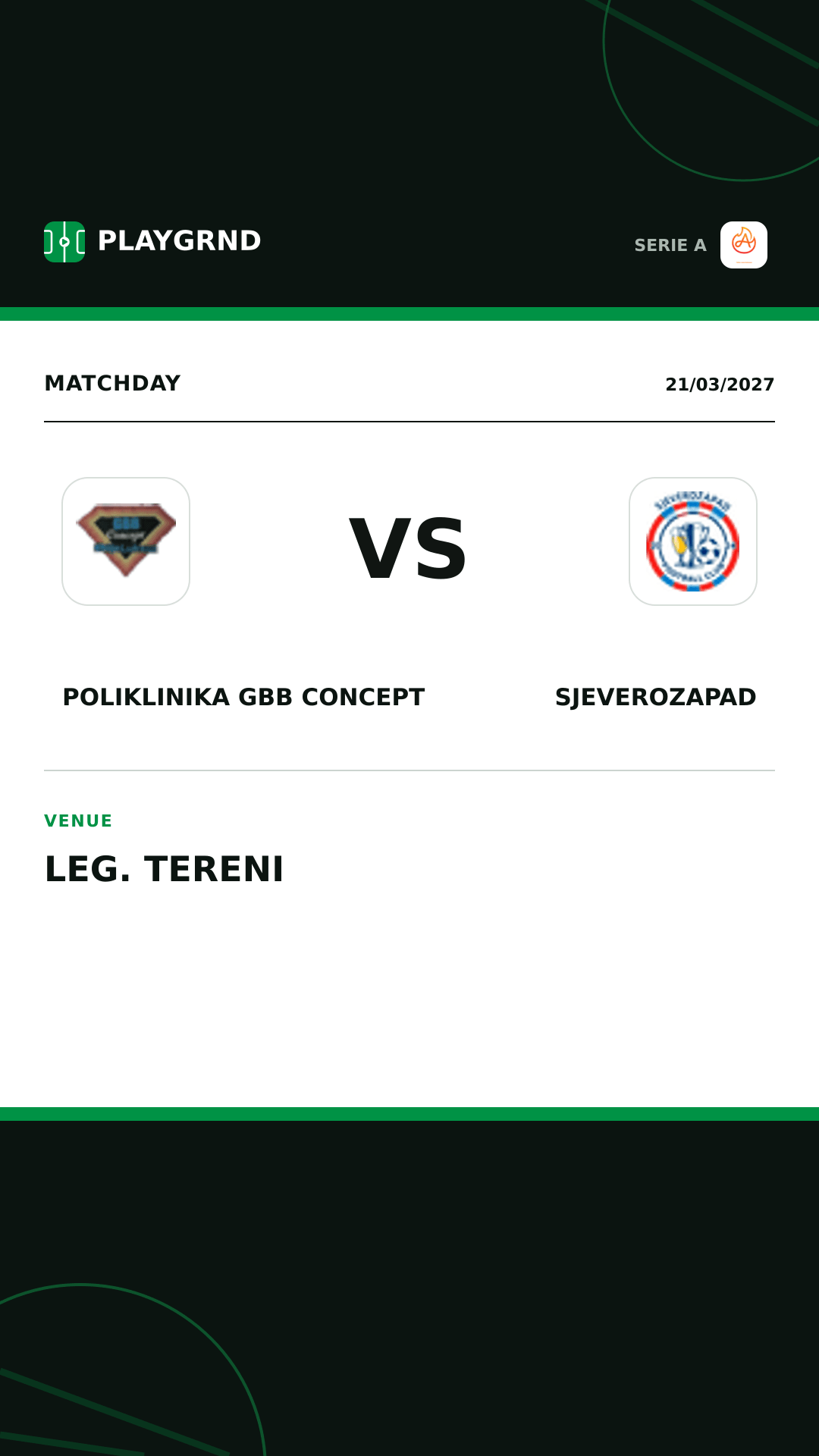 Instagram artwork: Poliklinika Gbb Concept vs Sjeverozapad