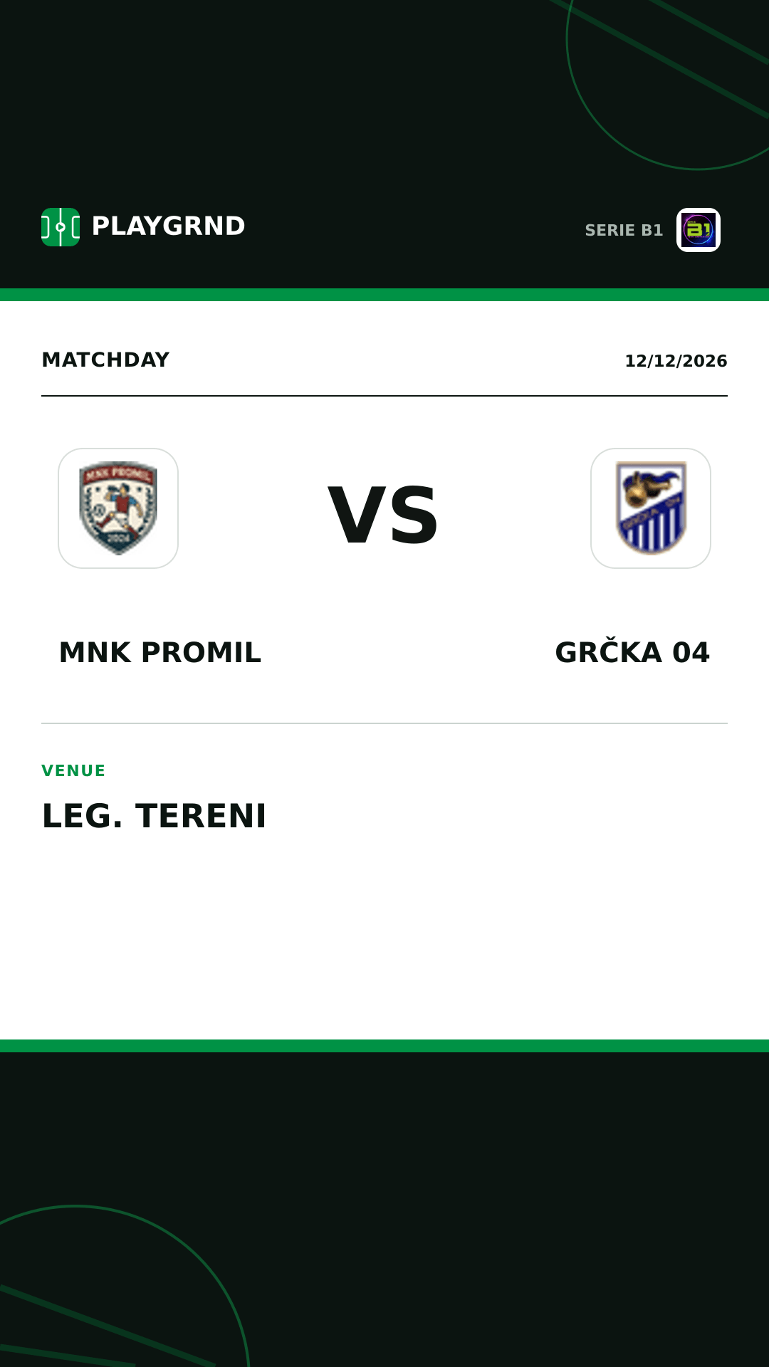 Instagram artwork: Mnk Promil vs Grčka 04