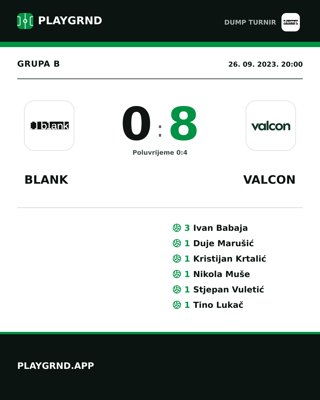 Instagram slika: Blank 0:8 Valcon