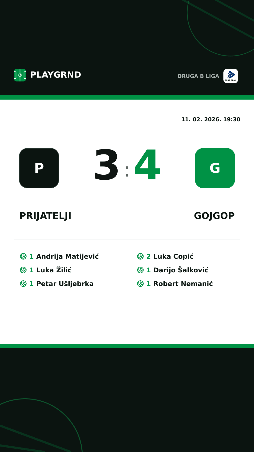 Instagram slika: Prijatelji 3:4 Gojgop