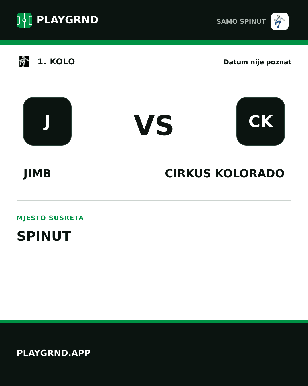 Instagram slika: JIMB vs Cirkus Kolorado