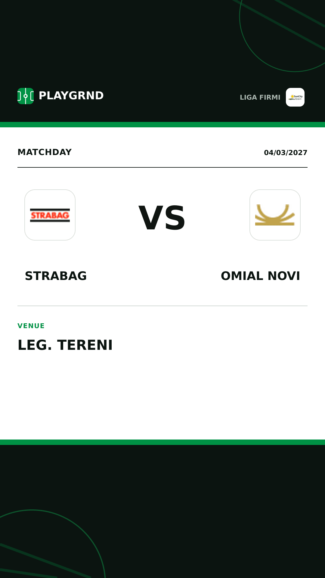 Instagram artwork: Strabag vs Omial Novi