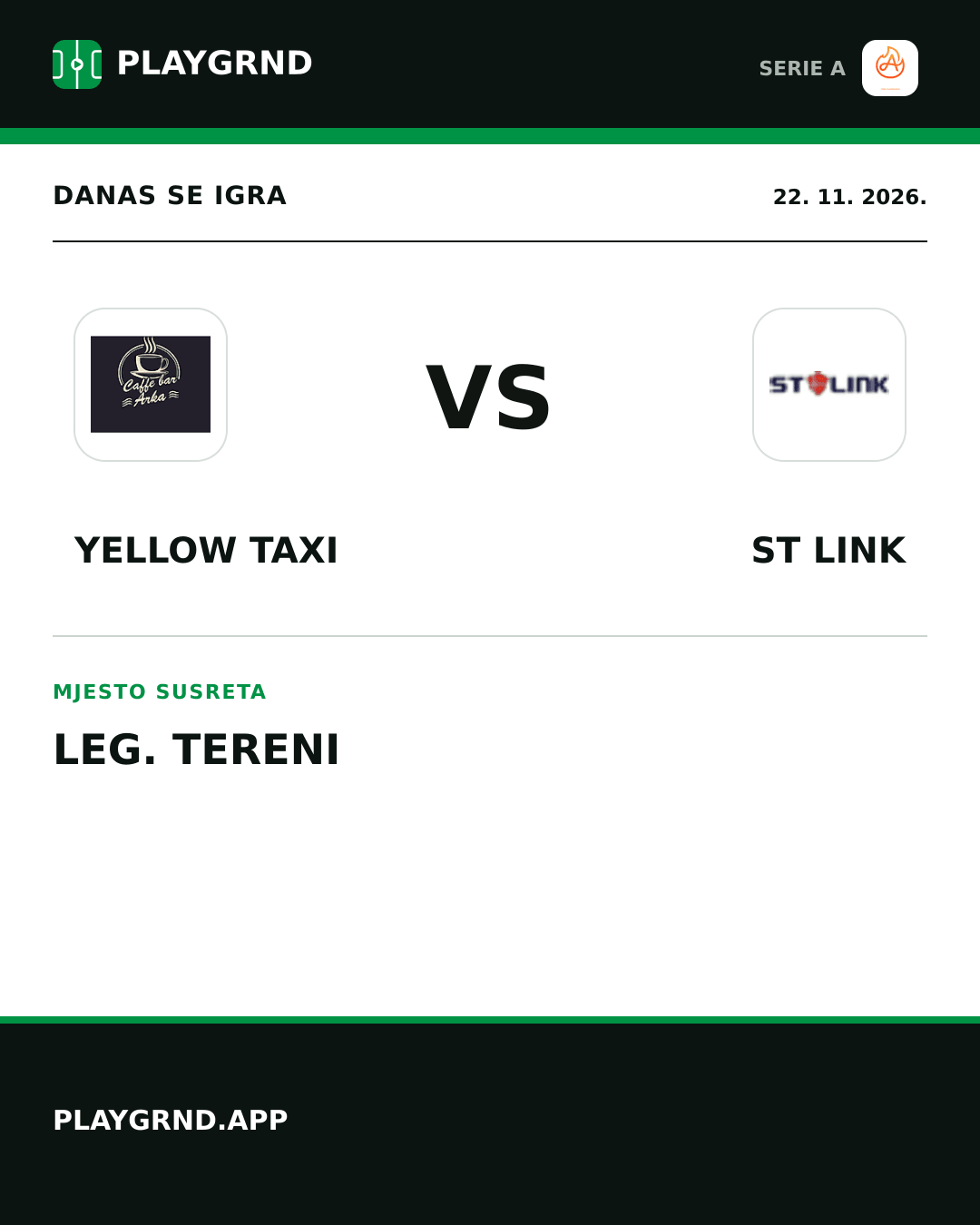 Instagram slika: Yellow Taxi vs ST Link