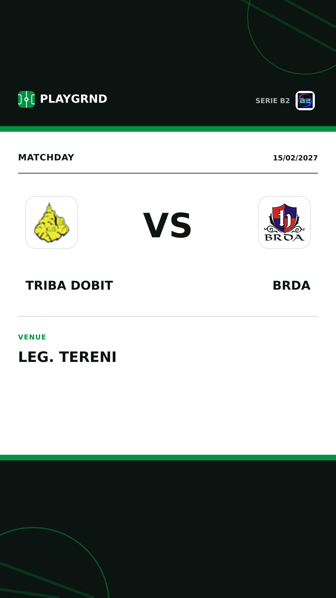 Instagram artwork: Triba Dobit vs Brda