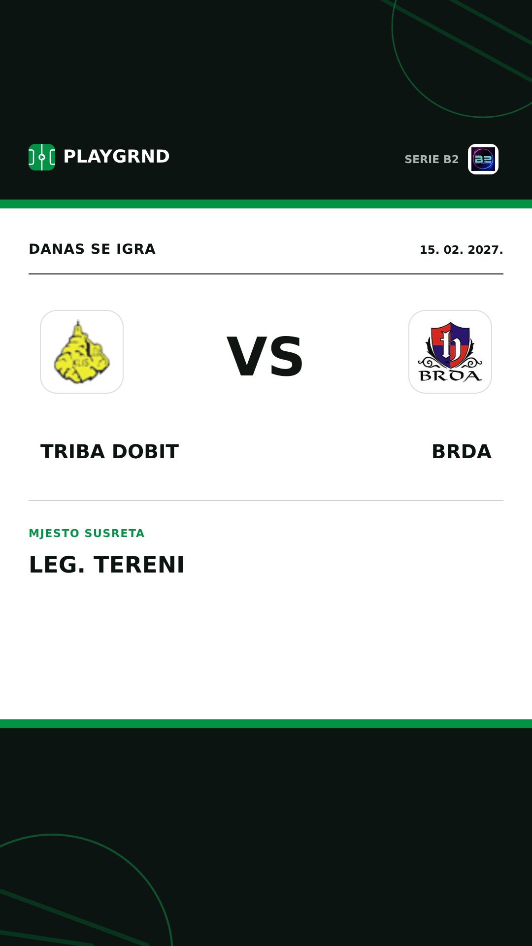 Instagram slika: Triba Dobit vs Brda