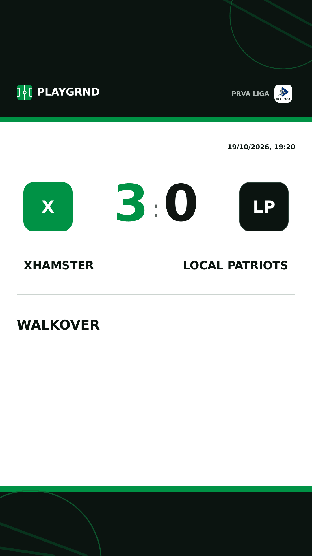 Instagram artwork: Xhamster 3:0 Local Patriots