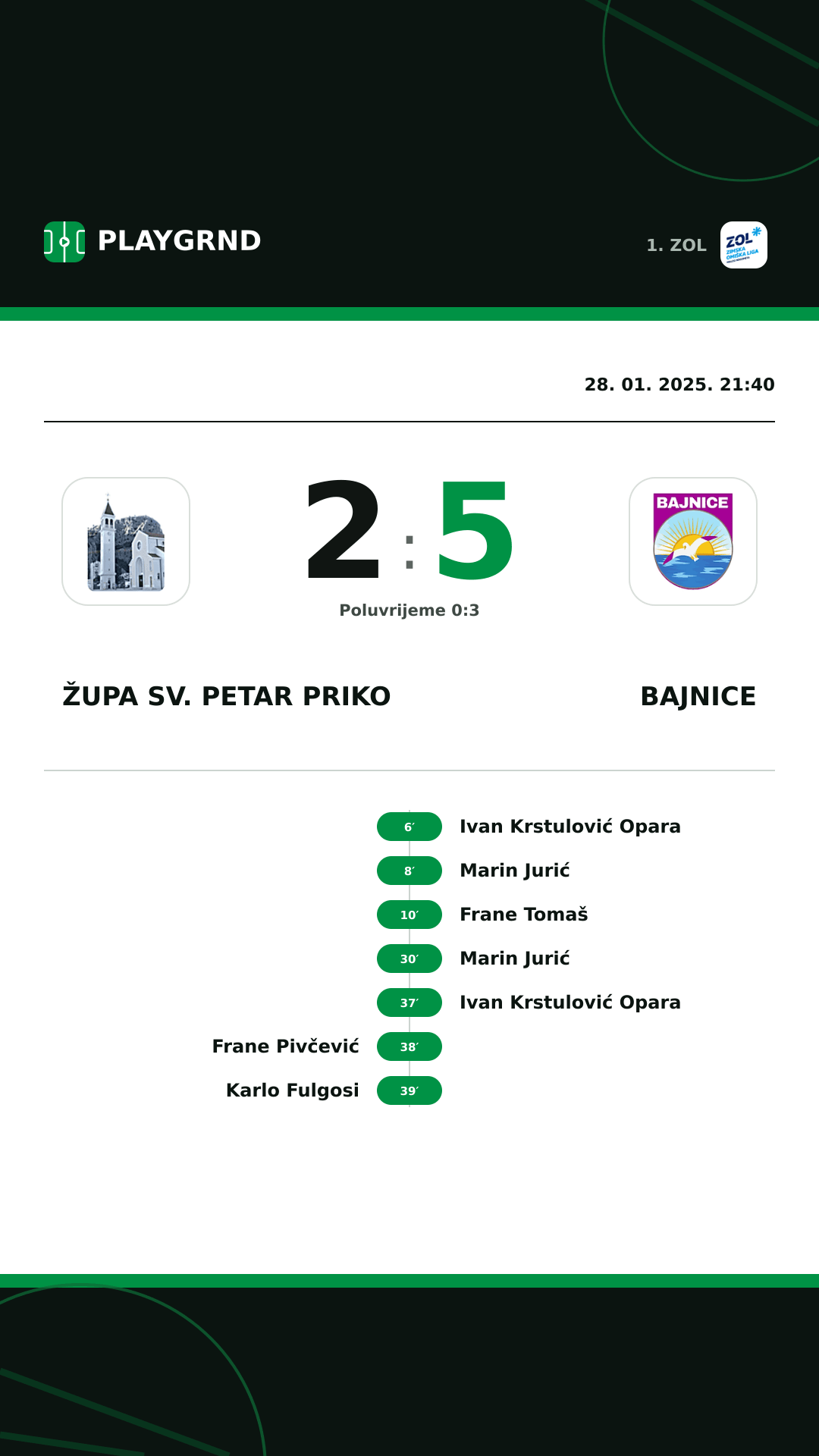 Instagram slika: Župa Sv. Petar Priko 2:5 Bajnice