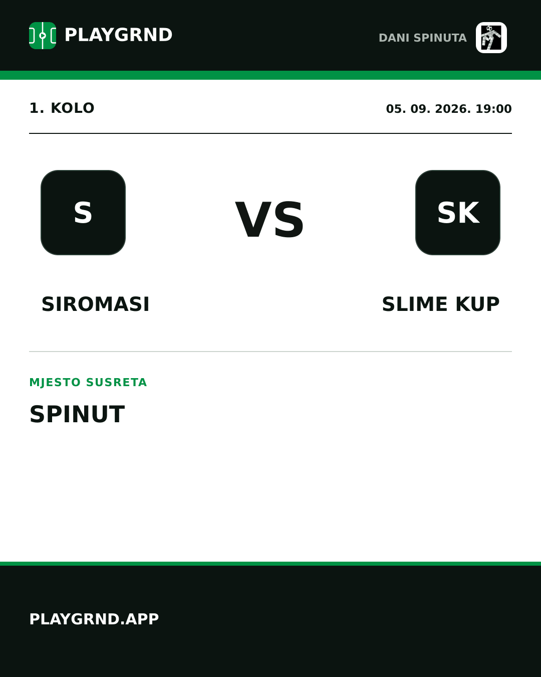 Instagram slika: Siromasi vs Slime Kup