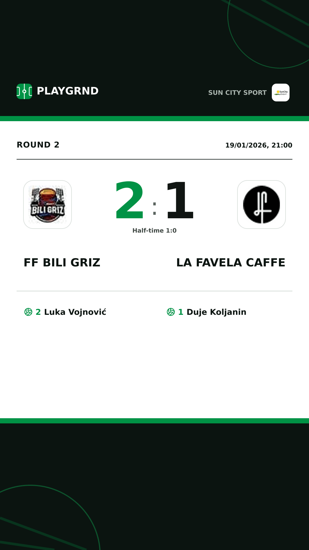 Instagram artwork: FF Bili Griz 2:1 LA Favela Caffe