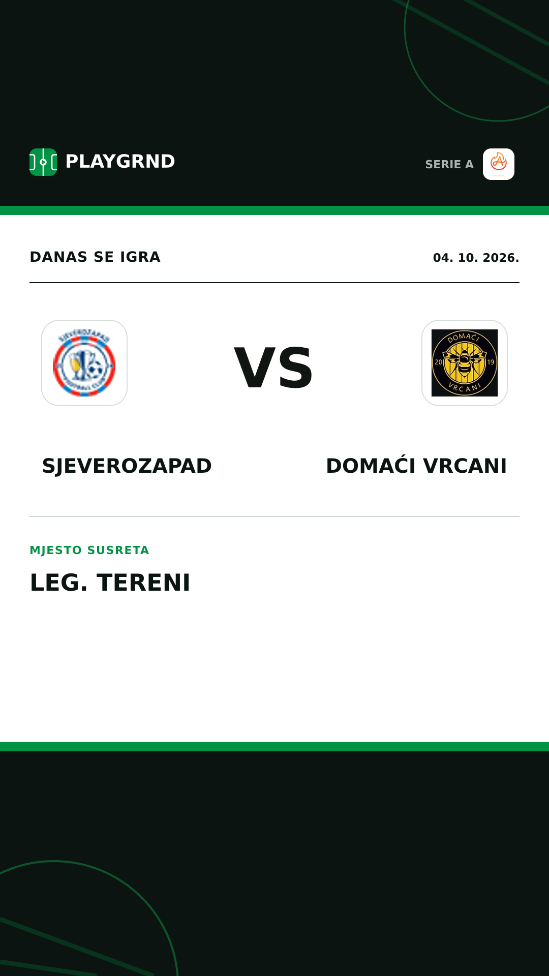 Instagram slika: Sjeverozapad vs Domaći Vrcani