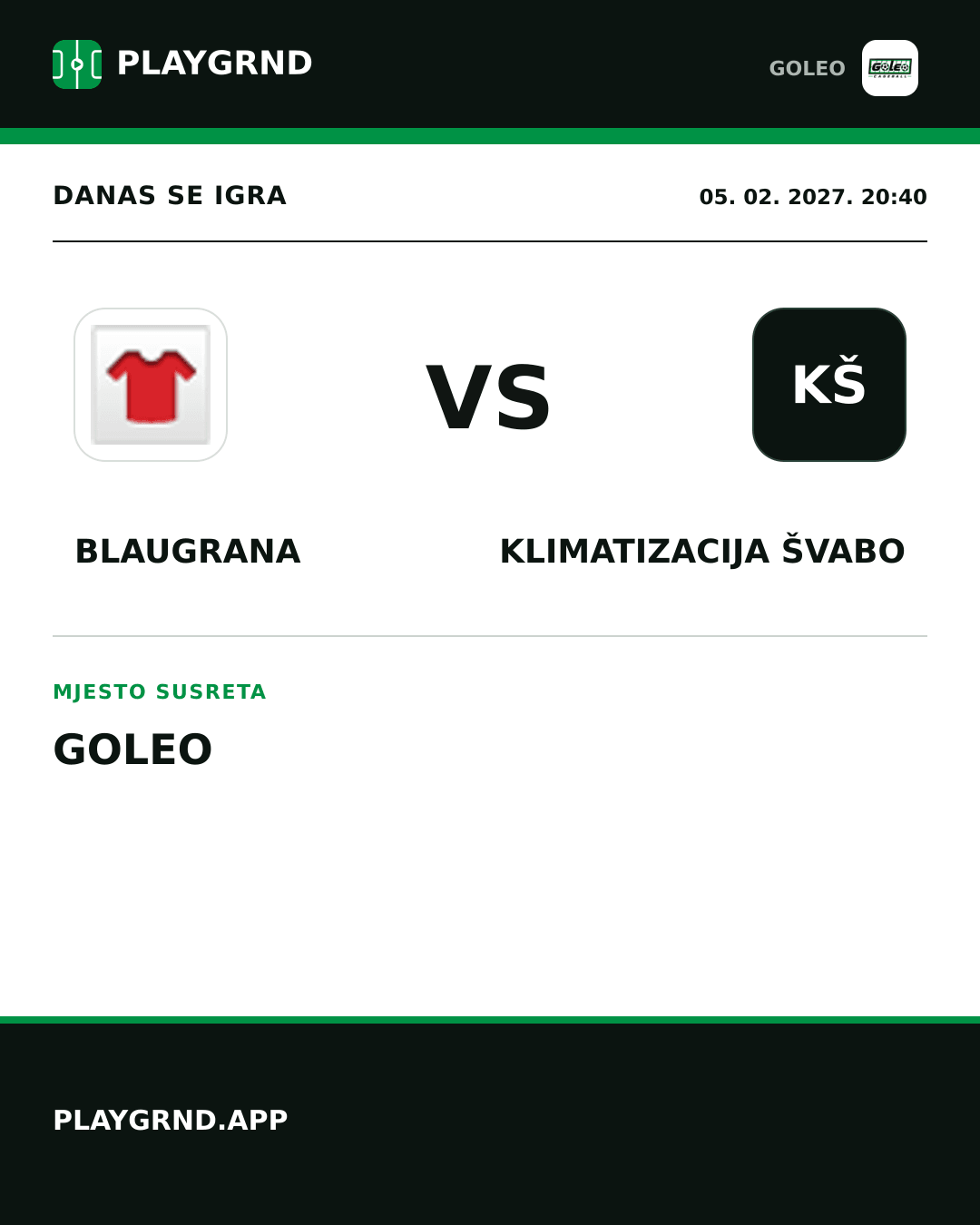 Instagram slika: Blaugrana vs Klimatizacija Švabo