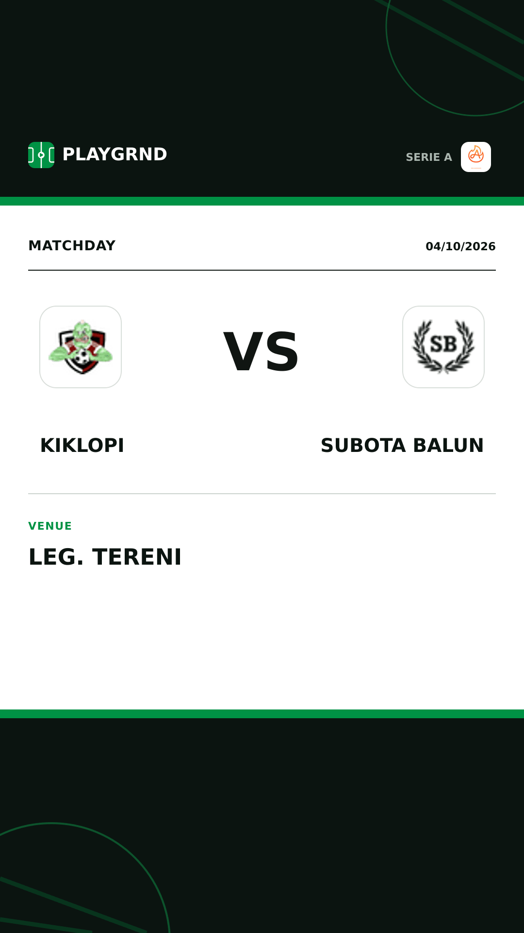 Instagram artwork: Kiklopi vs Subota Balun