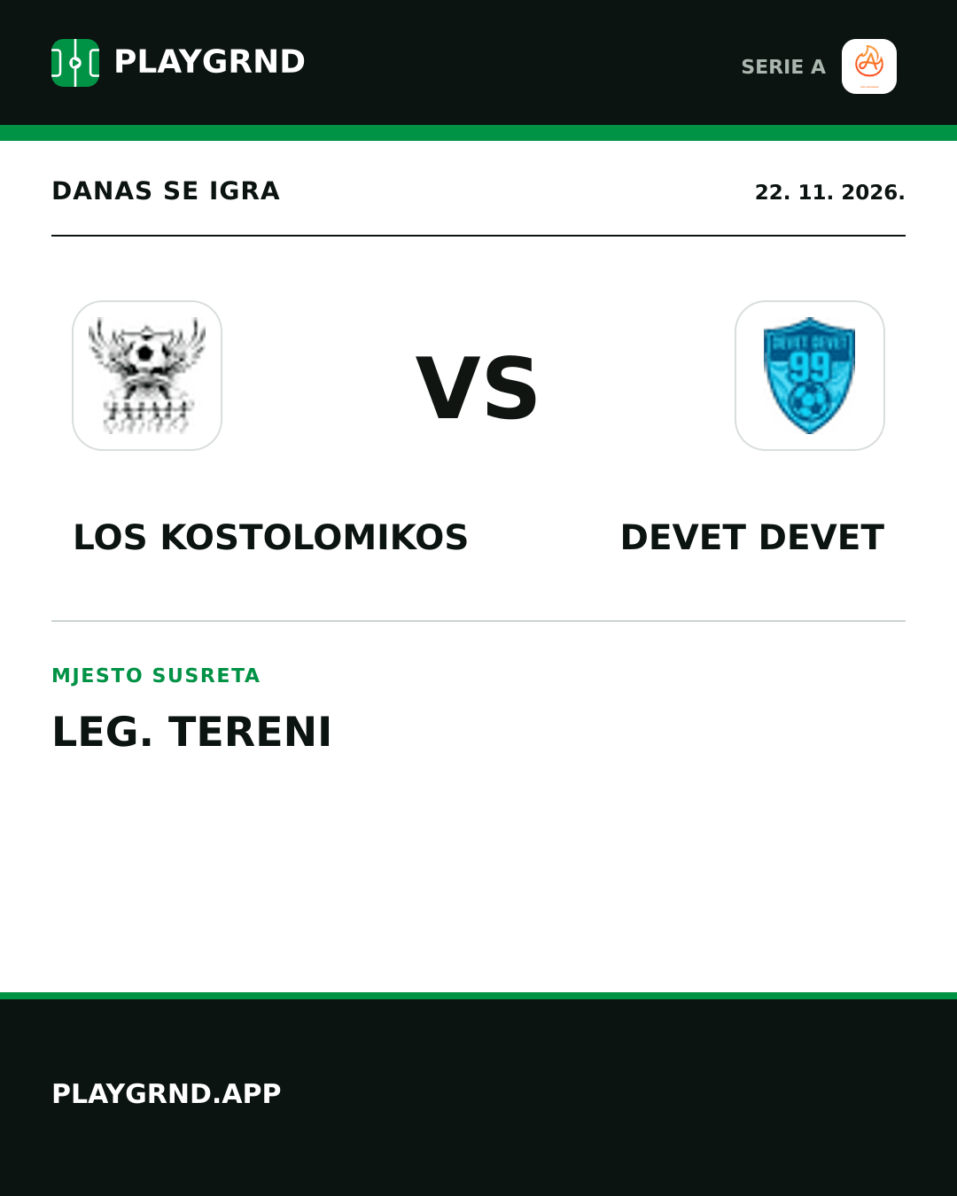 Instagram slika: Los Kostolomikos vs Devet Devet