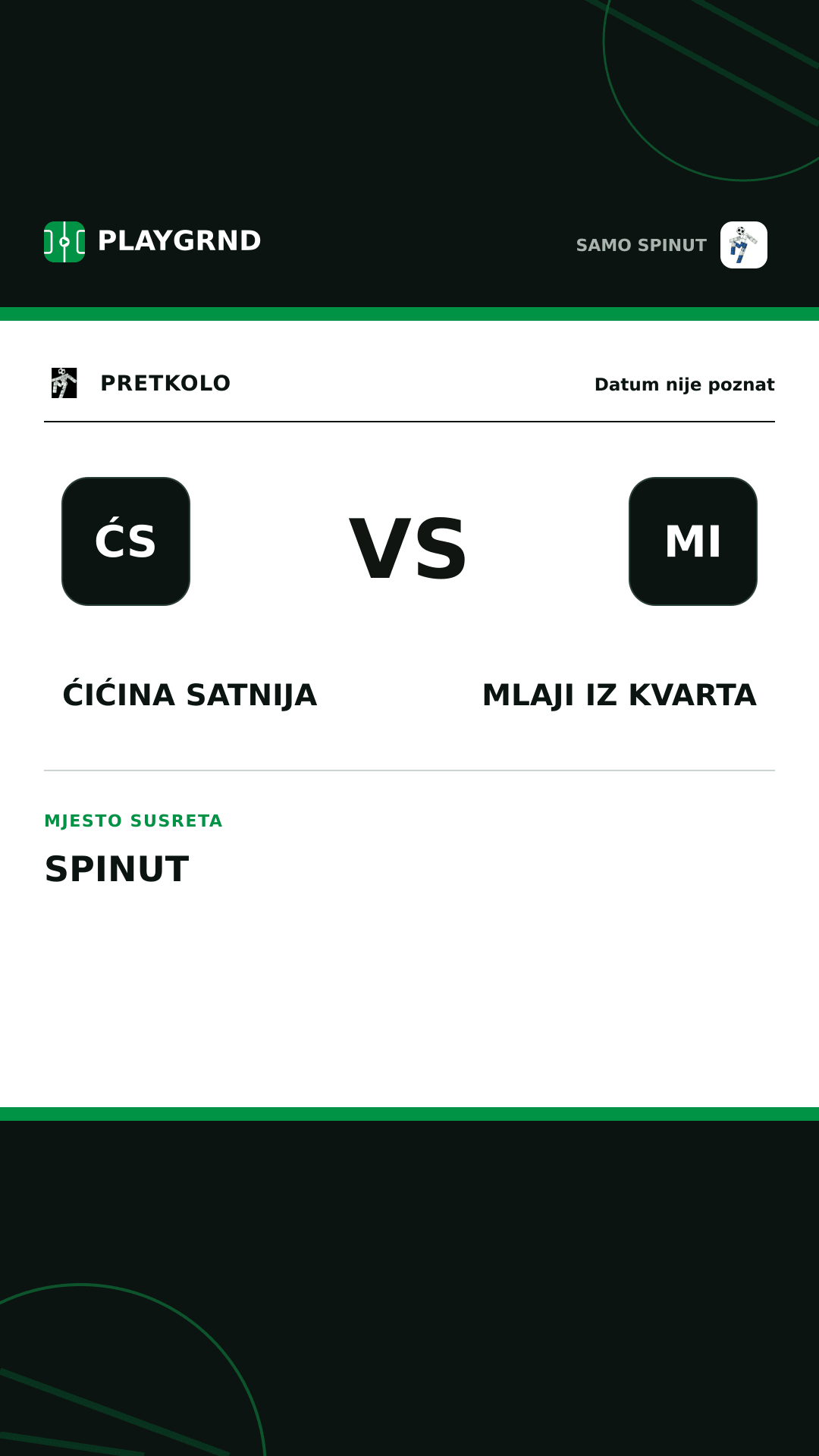 Instagram slika: Ćićina satnija vs Mlaji iz Kvarta