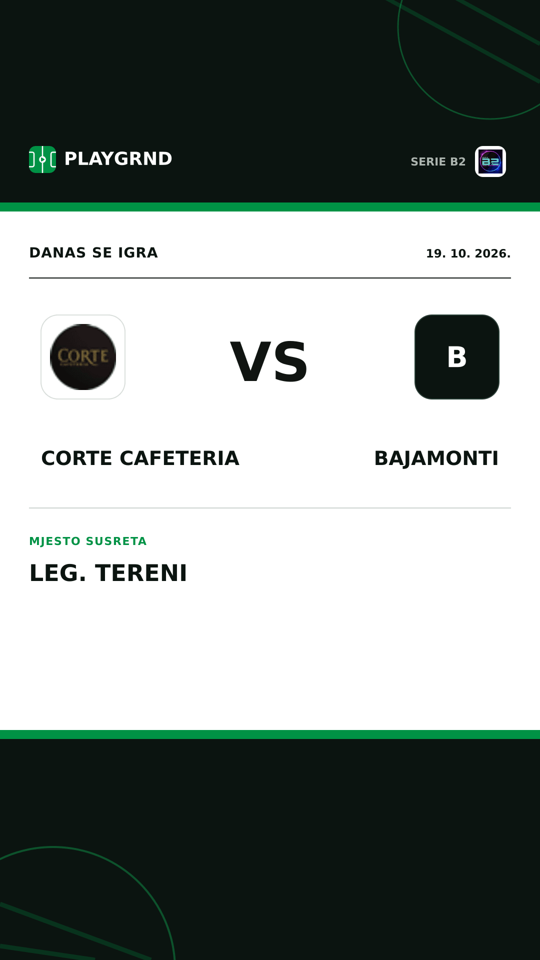 Instagram slika: Corte Cafeteria vs Bajamonti