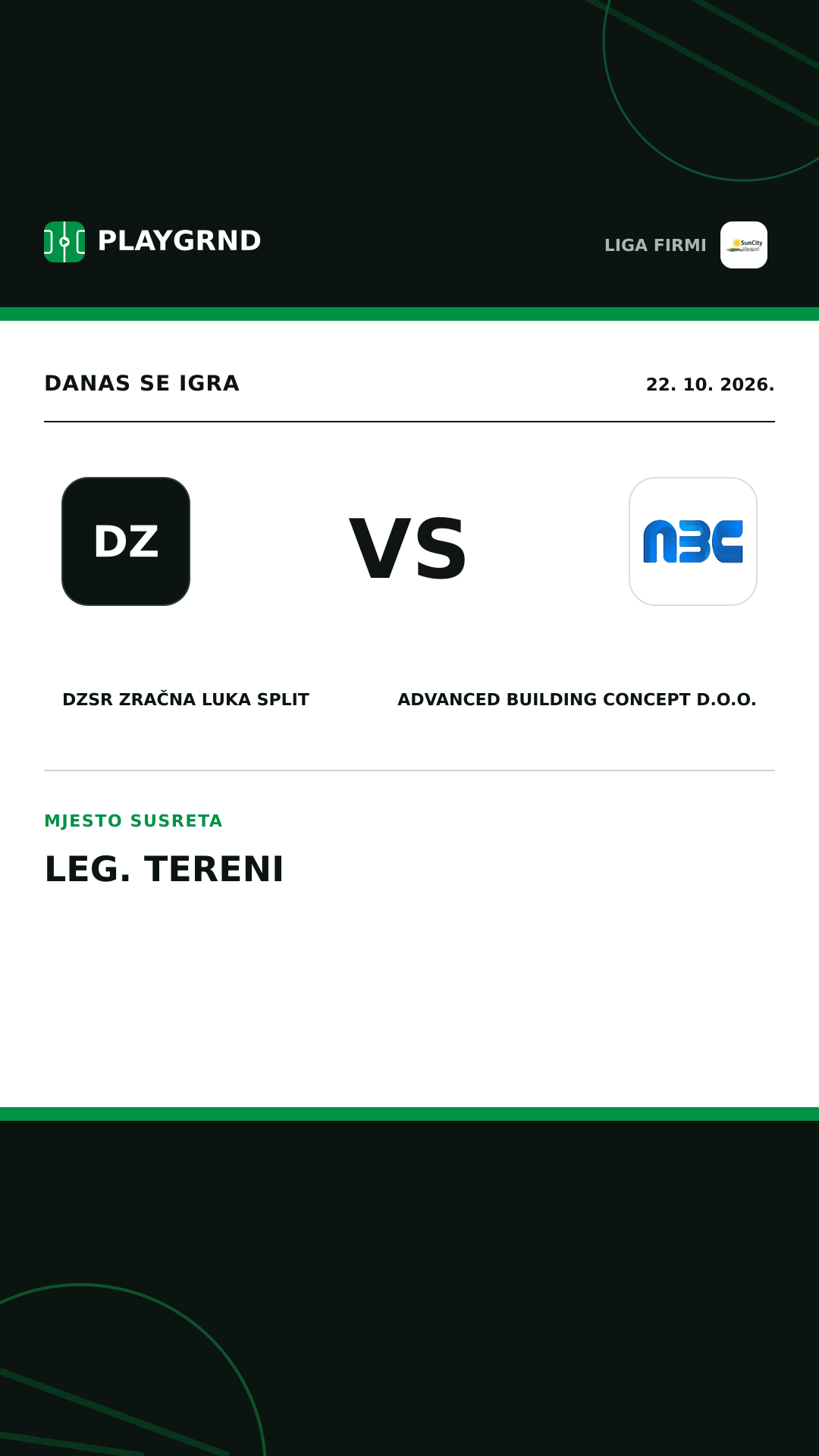 Instagram slika: DZSR Zračna Luka Split vs Advanced Building Concept d.o.o.