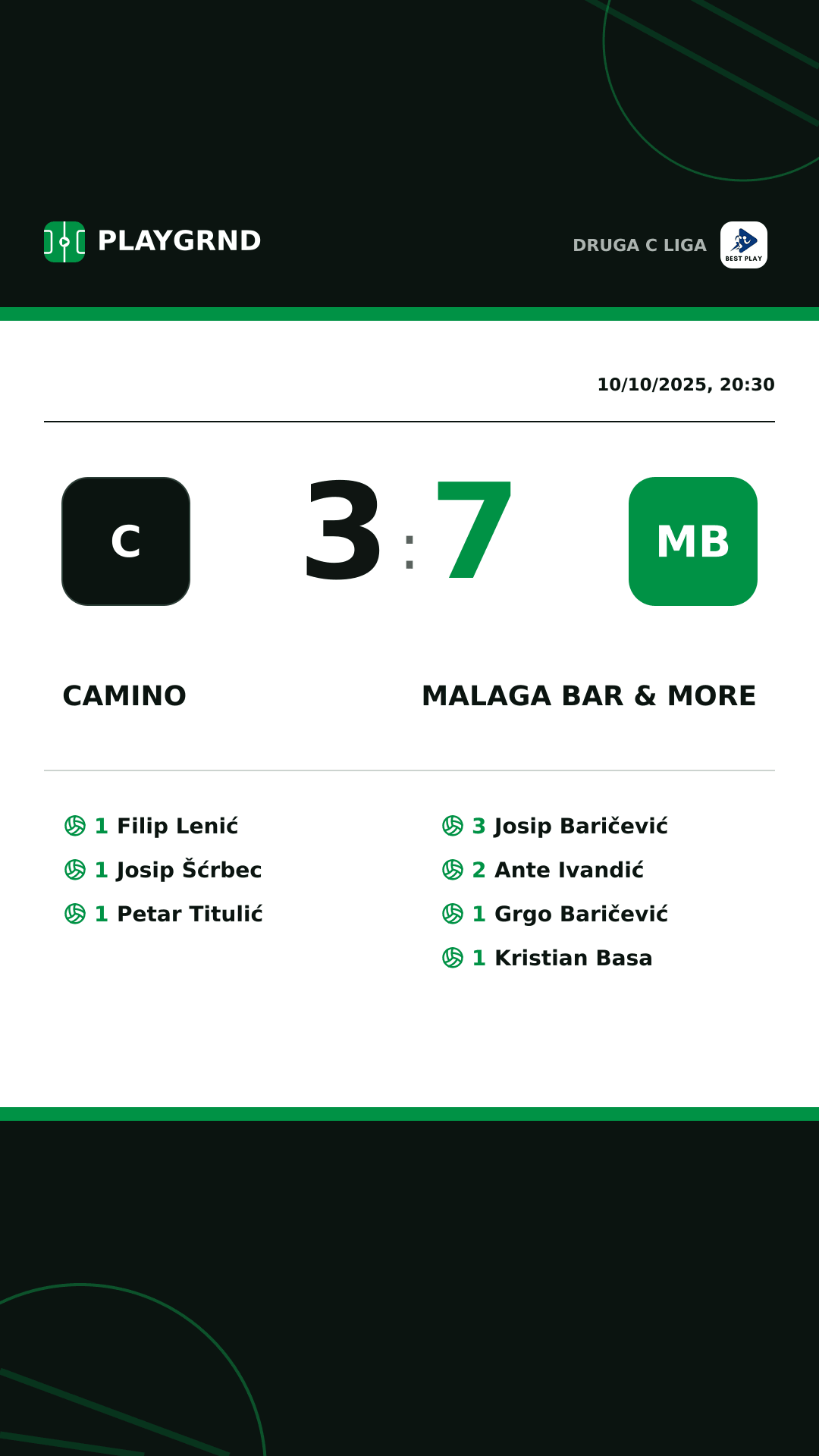 Instagram artwork: Camino 3:7 Malaga Bar & More