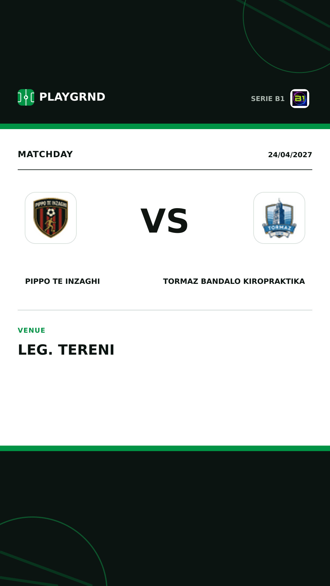 Instagram artwork: Pippo TE Inzaghi vs Tormaz Bandalo Kiropraktika
