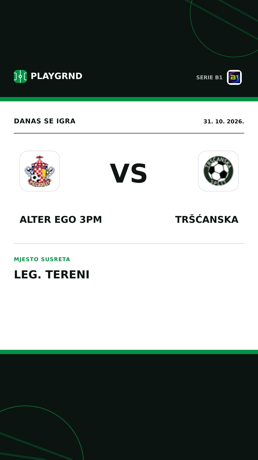 Instagram slika: Alter Ego 3PM vs Tršćanska