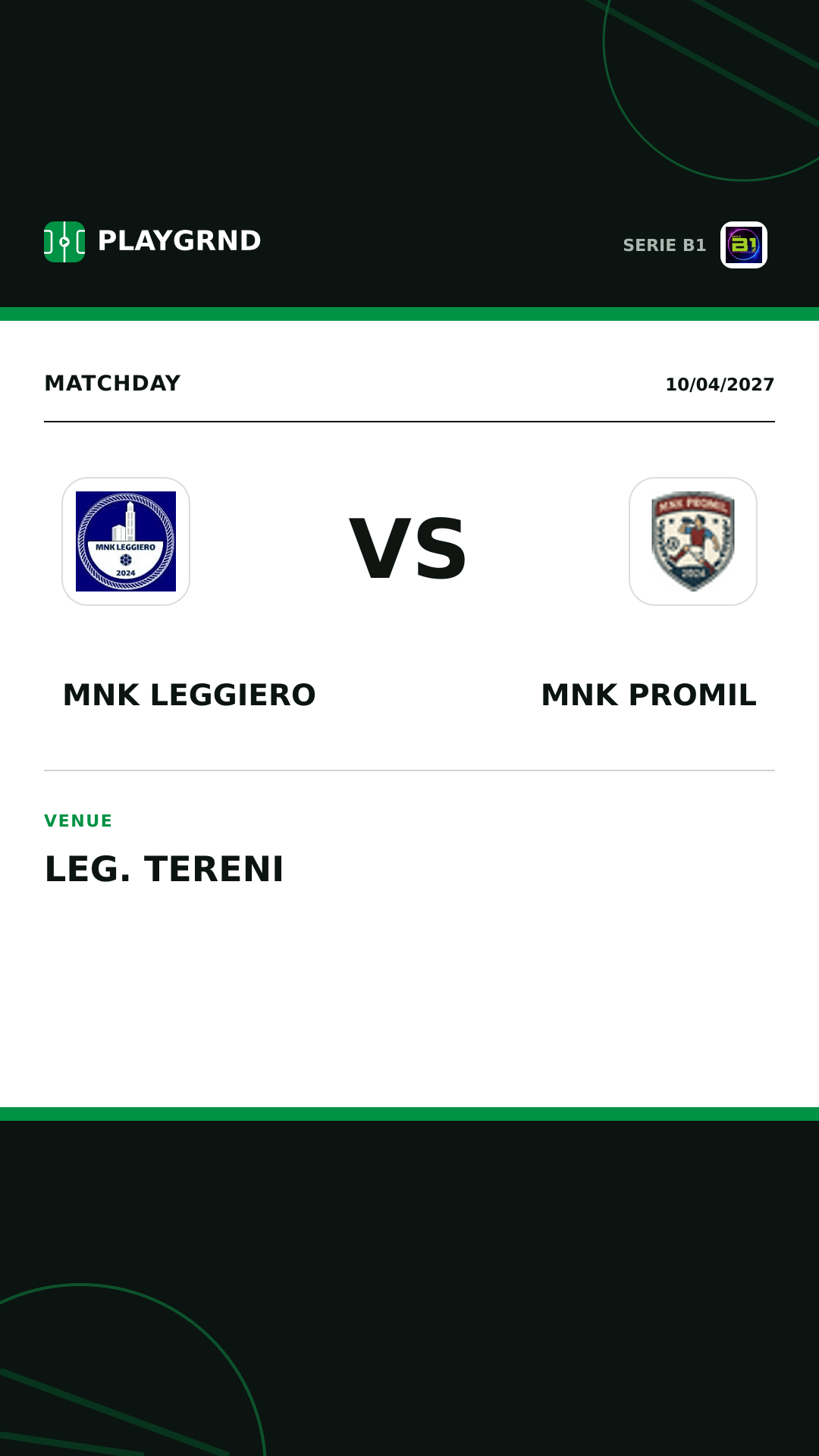 Instagram artwork: MNK Leggiero vs Mnk Promil