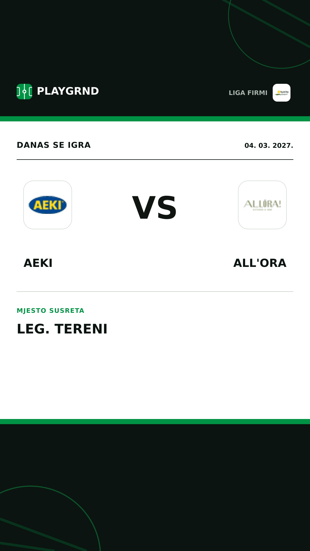 Instagram slika: AEKI vs All'Ora