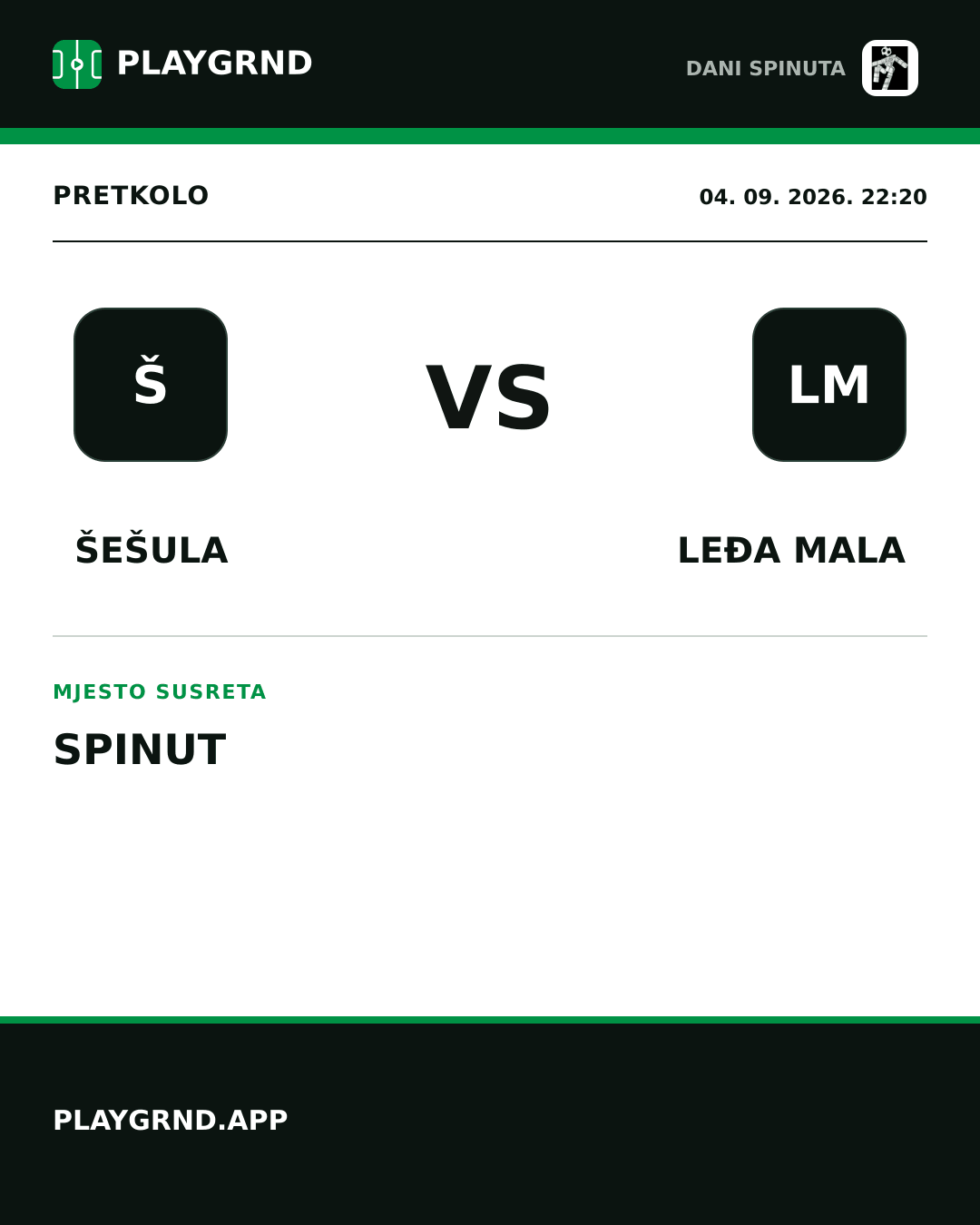 Instagram slika: Šešula vs Leđa mala
