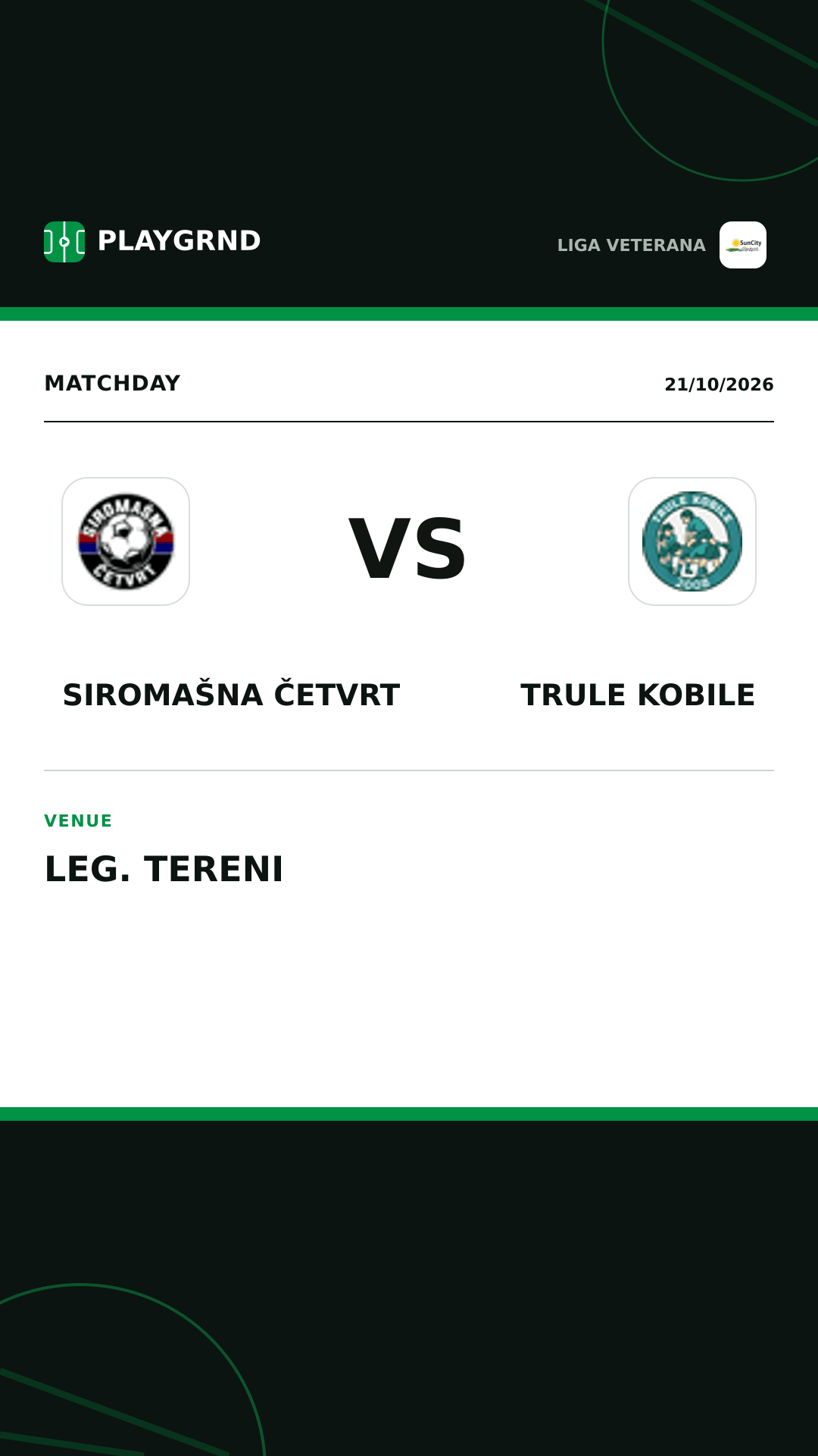 Instagram artwork: Siromašna Četvrt vs Trule Kobile