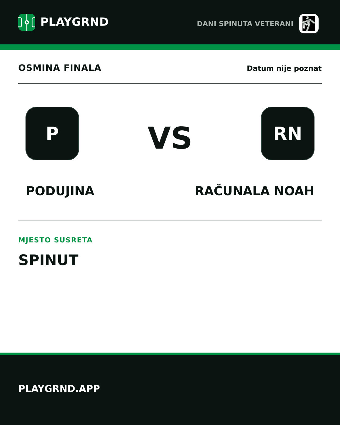 Instagram slika: Podujina vs Računala Noah