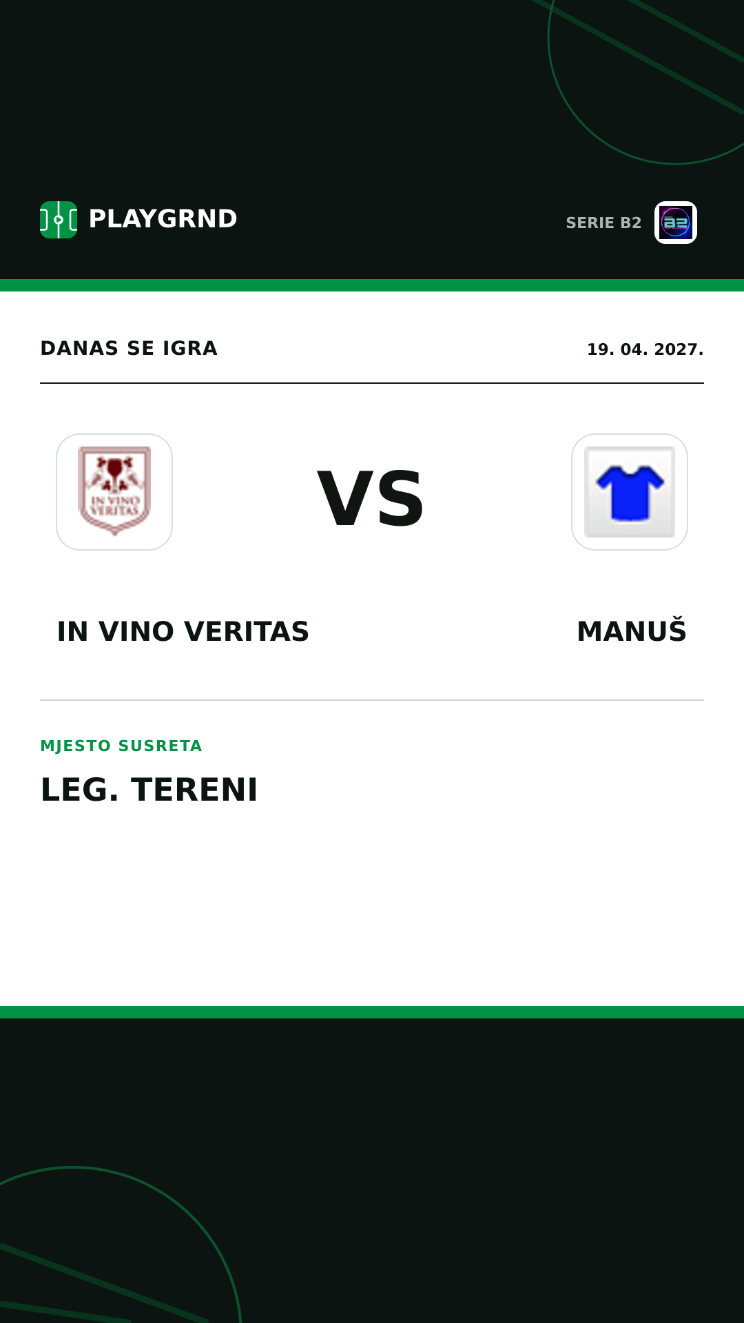 Instagram slika: IN Vino Veritas vs Manuš