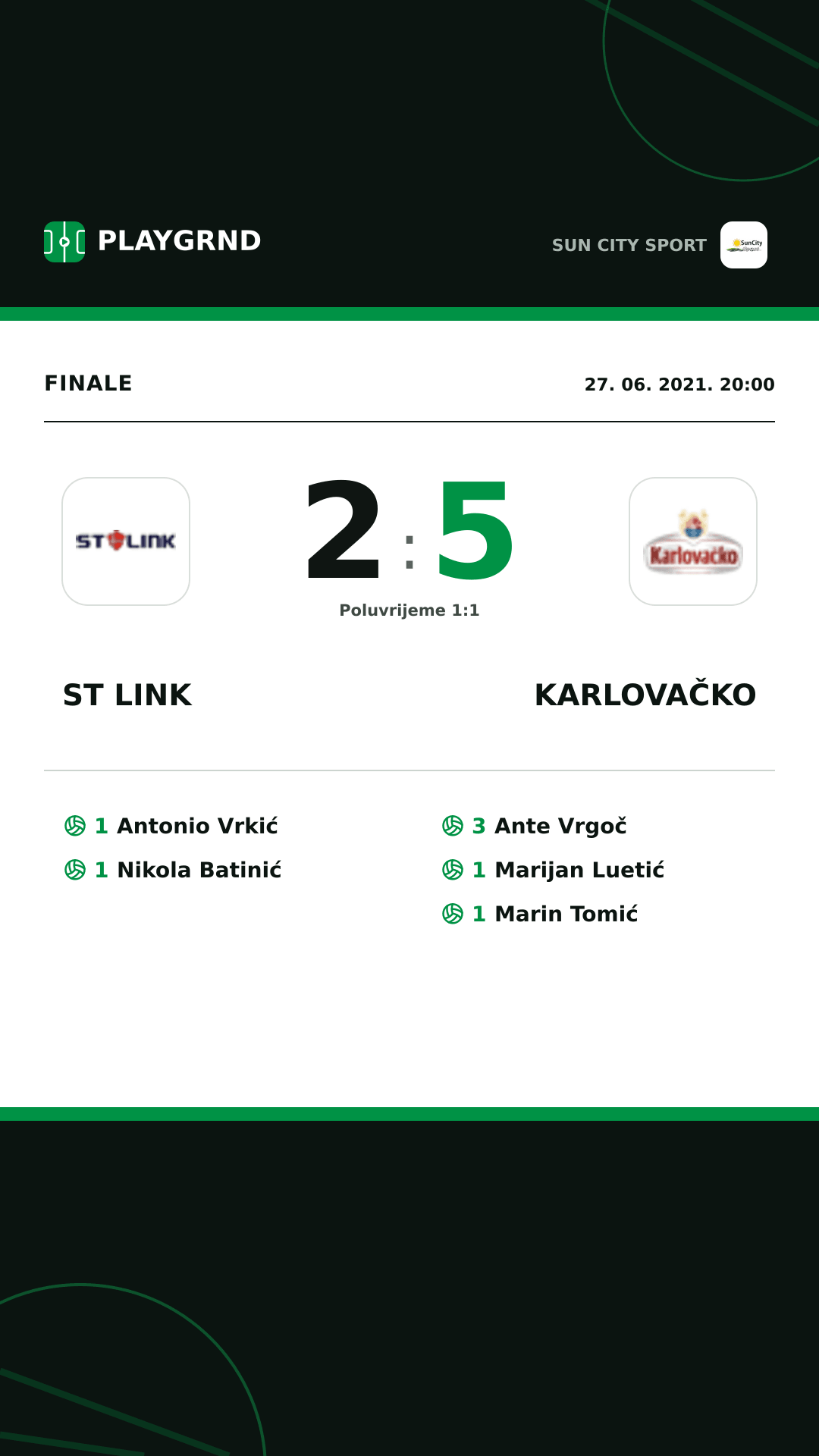 Instagram slika: ST Link 2:5 Karlovačko
